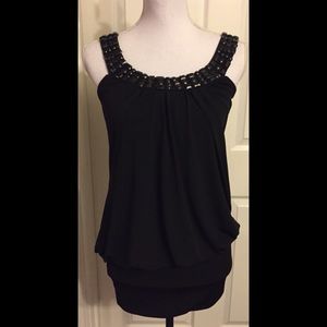 Violet Embellished Dressy Top